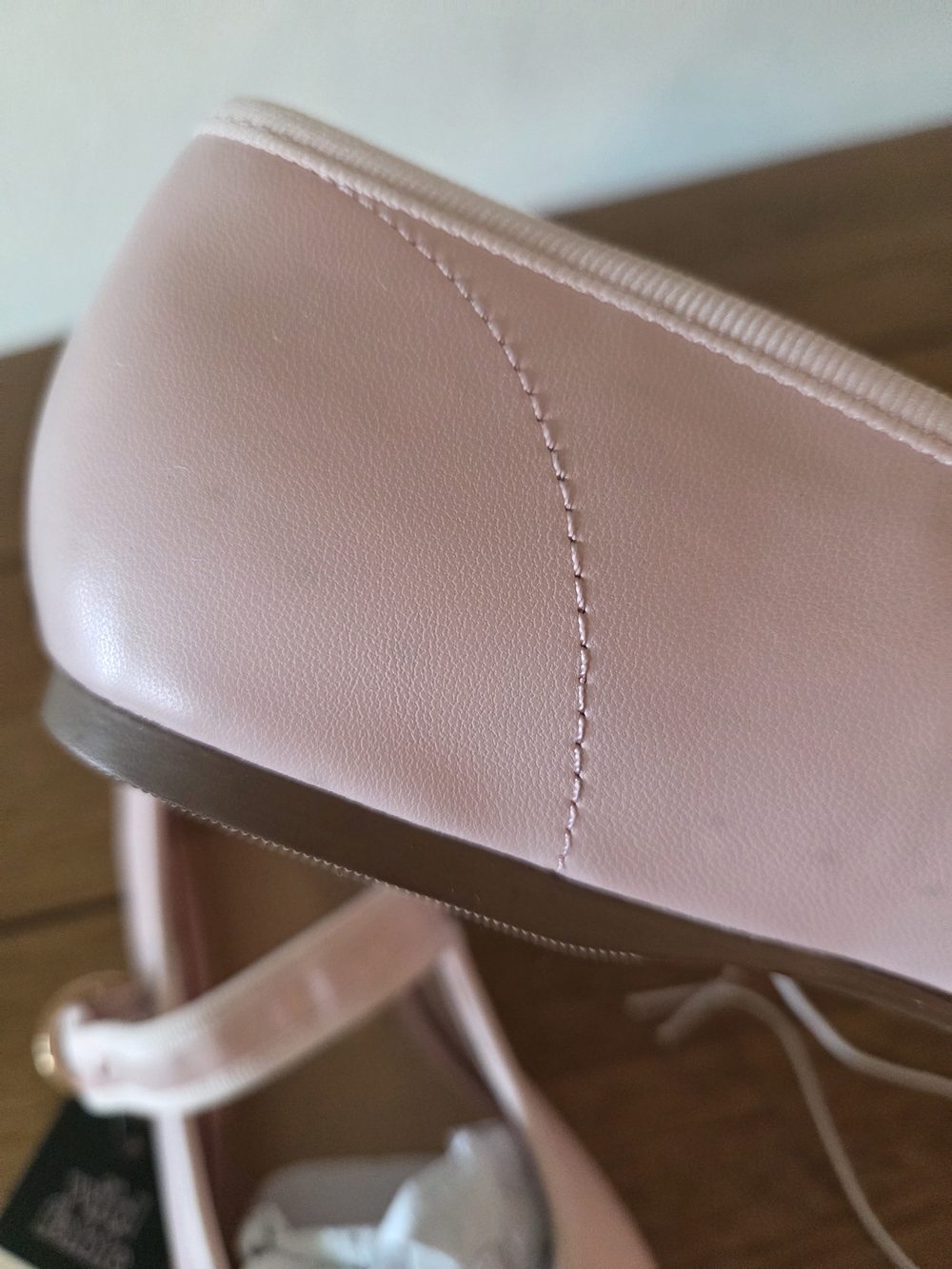 Pink Mary Jane Ballet Flats
